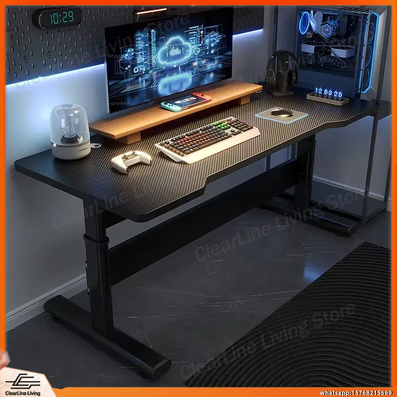 Esports Gaming Live - Adjustable Height Electric Standing Gaming Desk