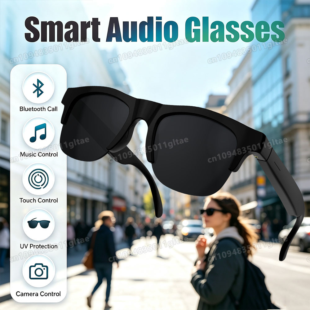 Esports Gaming Video - NEW Smart Glasses V5.3 Bluetooth Call