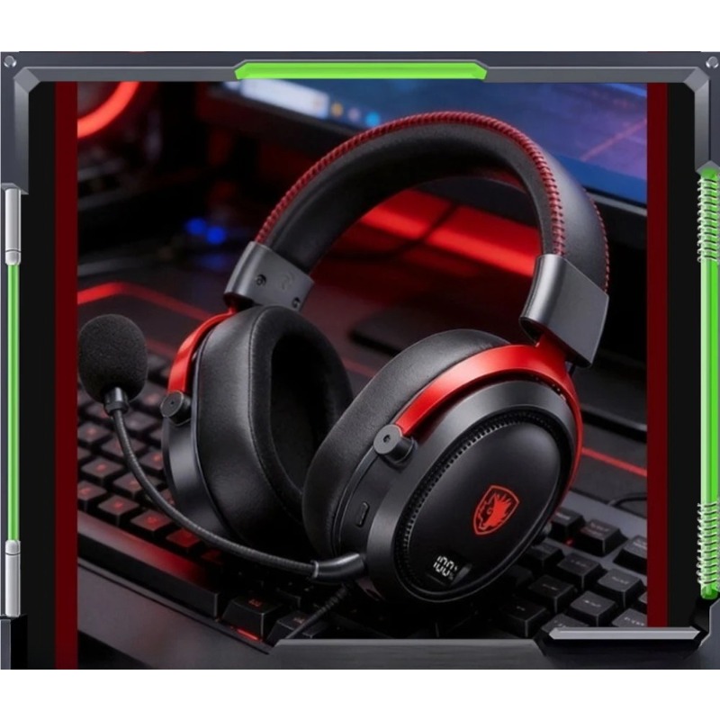 Esports Gaming Bar - SADES Hunting 812 Wireless Headphones Four