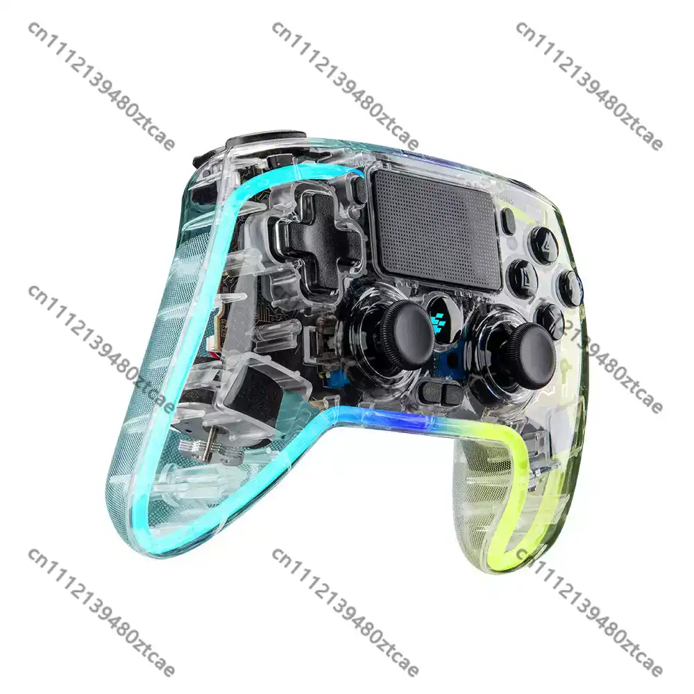 Transparent Wireless Game Cont - Esports Gaming Hardware ulasan dan harga