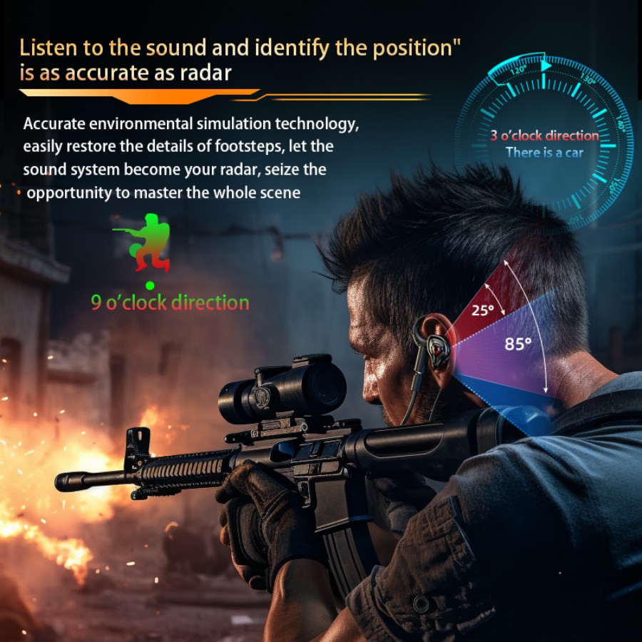 Esports Gaming Headset 360° Su - Esports Gaming Video ulasan dan harga