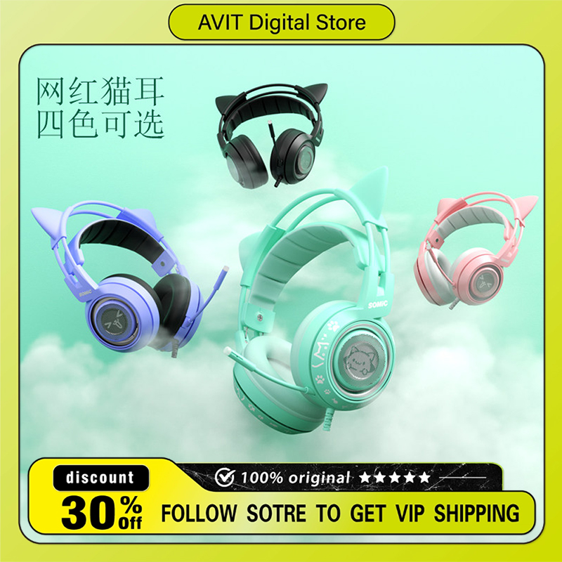 SOMIC G951 Wired Gaming Headph - Esports Gaming Video ulasan dan harga