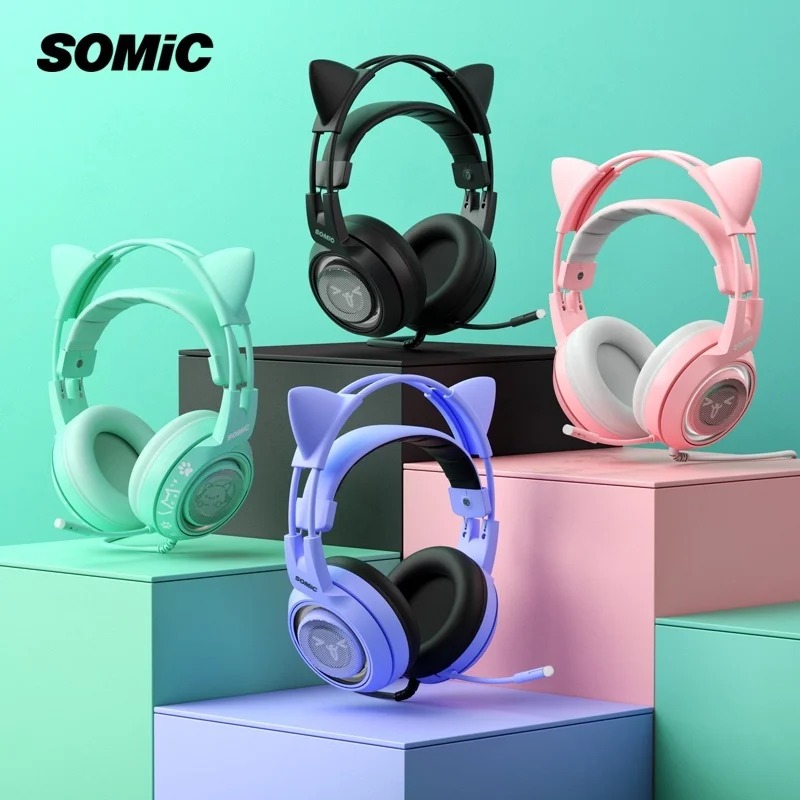 SOMIC G951 Wired Gaming Headph - Esports Gaming Video ulasan dan harga