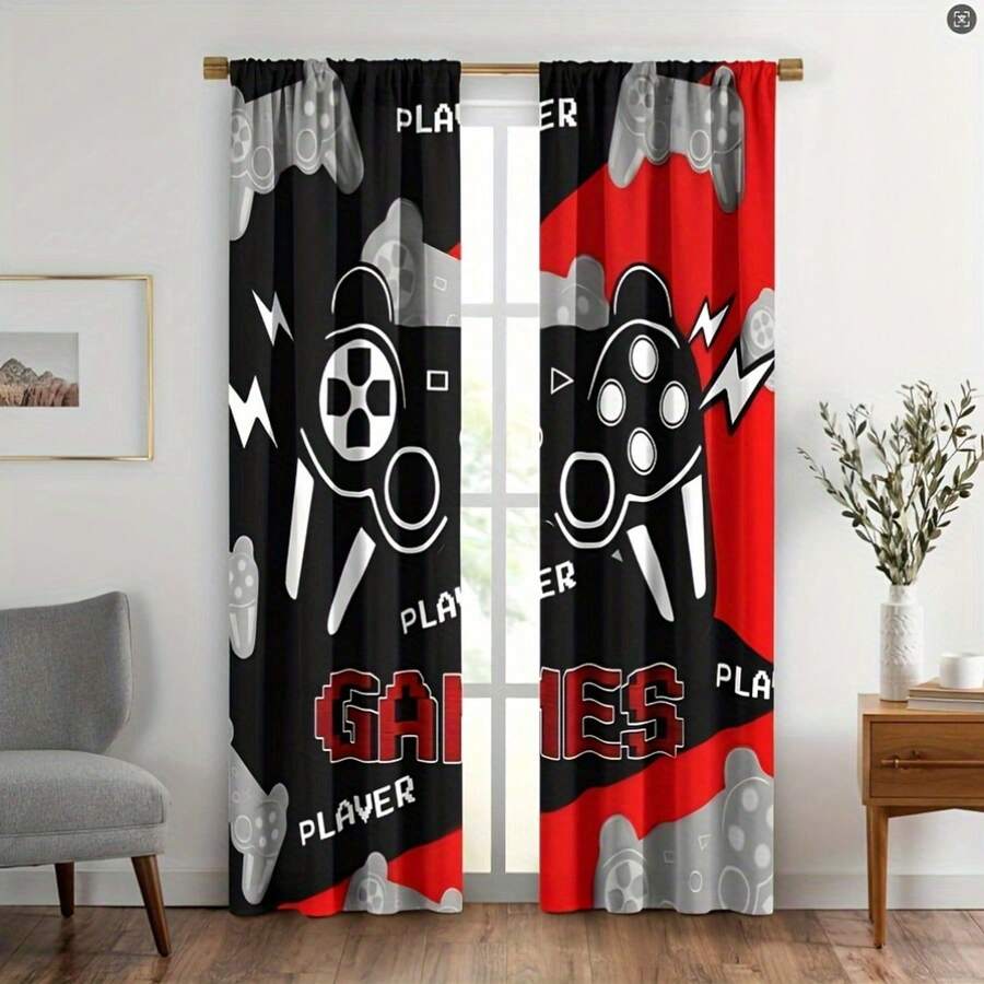 Gaming Curtain - Game Controll - Esports Gaming Youtube ulasan dan harga