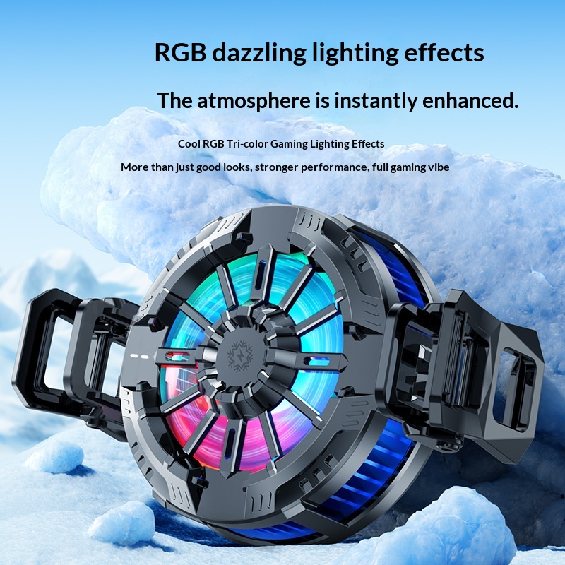 Magnetic Rgb Phone Cooler Rapi - Esports Gaming Live ulasan dan harga