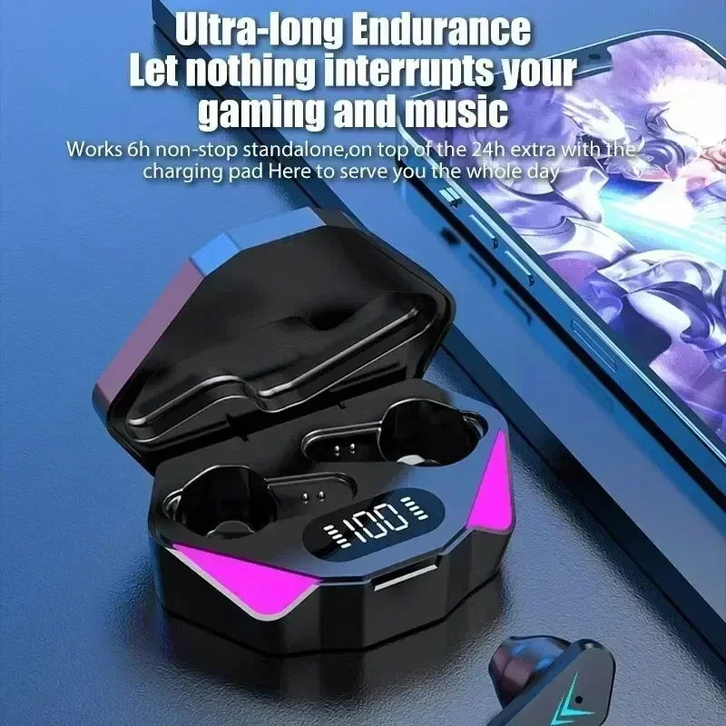 New TWS Bluetooth Earphones Wi - Esports Gaming Bar ulasan dan harga