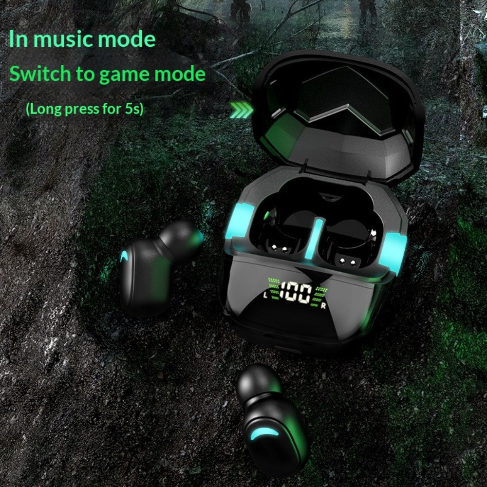 Bluetooth Headset Battery Leve - Esports Gaming Bar ulasan dan harga