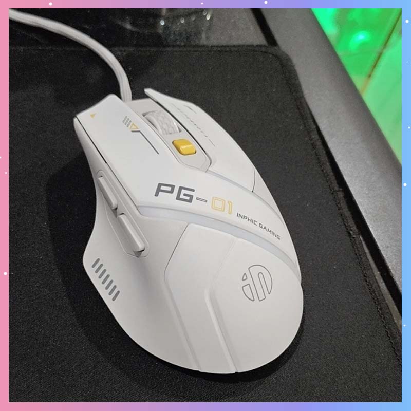 PG01 Wired Gaming Mouse 12800D - Esports Gaming Hardware ulasan dan harga