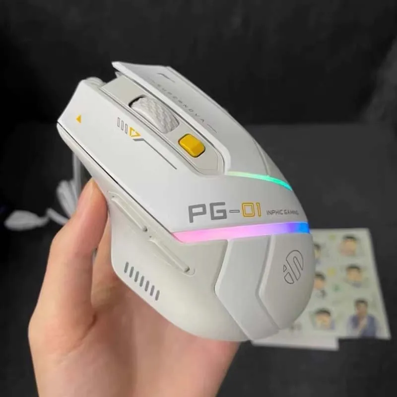 PG01 Wired Gaming Mouse 12800D - Esports Gaming Hardware ulasan dan harga