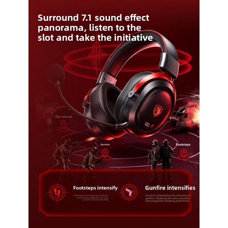 SADES Hunting 812 Wireless Hea - Esports Gaming Bar ulasan dan harga