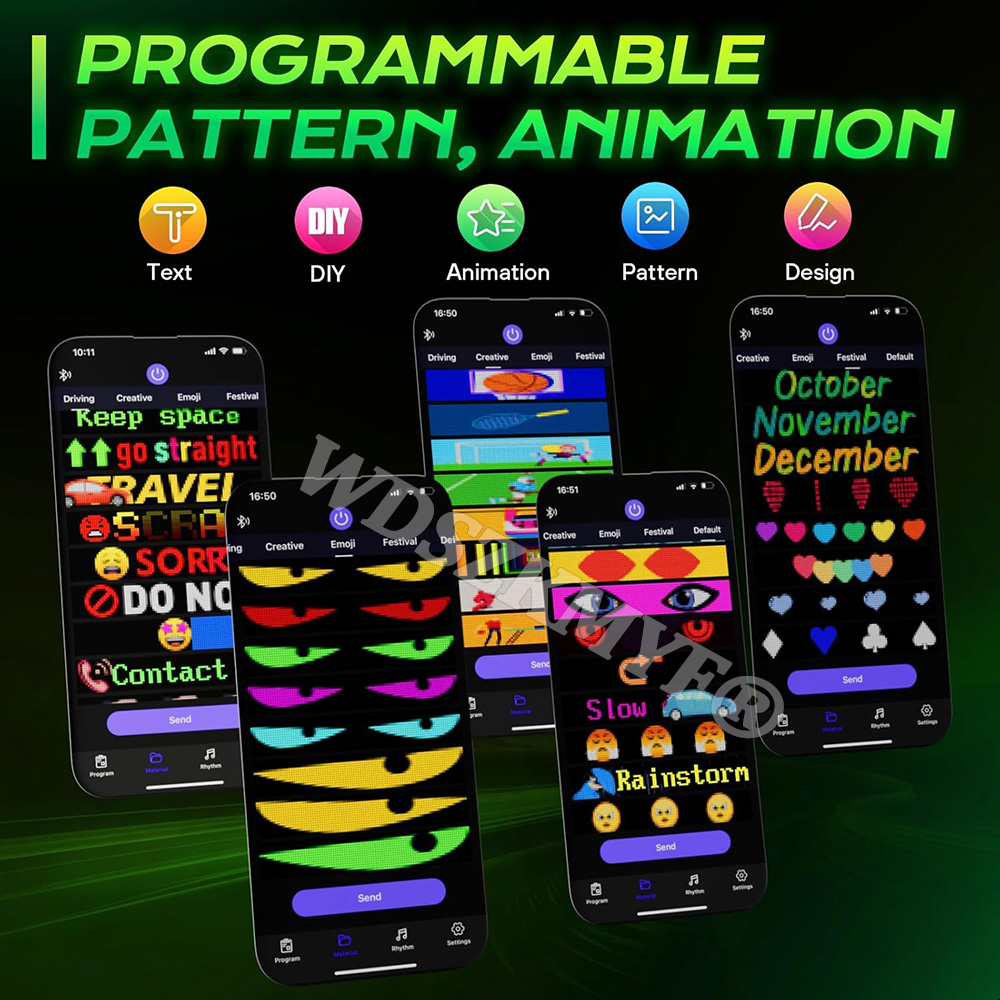 App DIY LED Eyes Sign Matrix P - Esports Gaming App ulasan dan harga