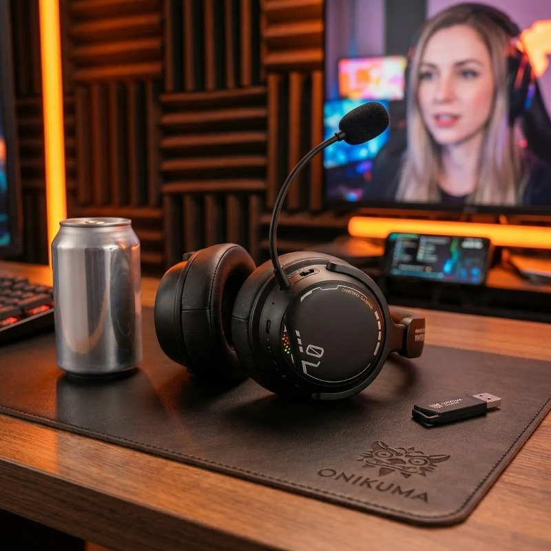 ONIKUMA GT886 Gaming Headset T - Esports Gaming Video ulasan dan harga