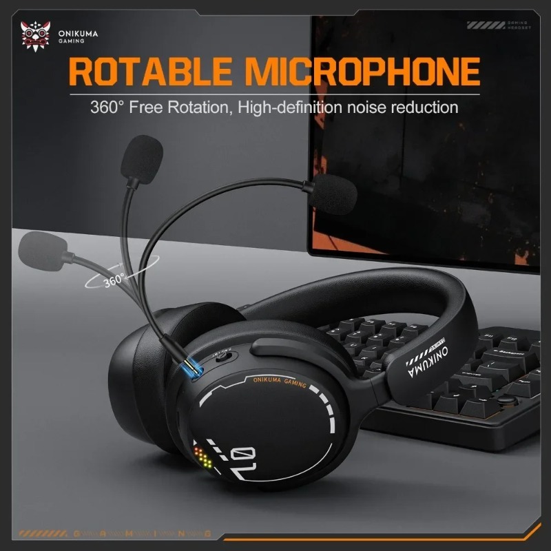 ONIKUMA GT886 Gaming Headset T - Esports Gaming Video ulasan dan harga