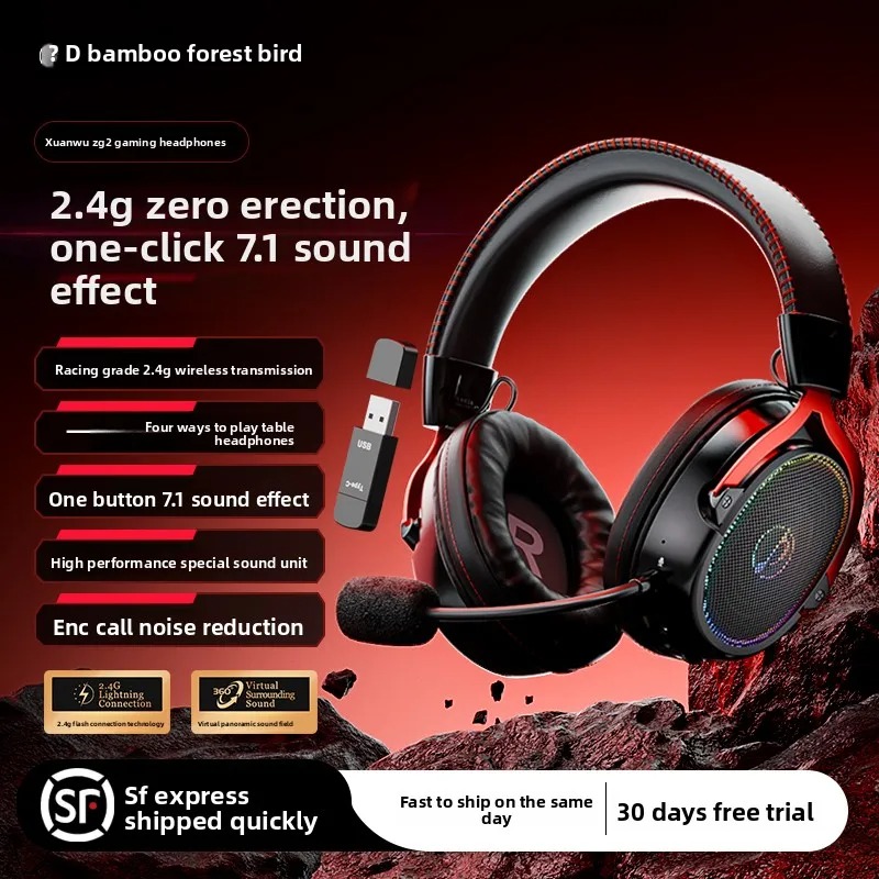 Zhulinniao Xuanwu ZG2 Headset  - Esports Gaming Bar ulasan dan harga