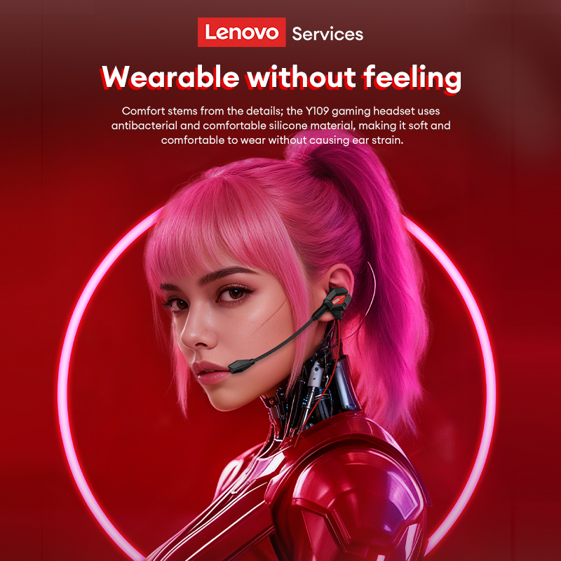 Lenovo Y109 Wired Gaming Heads - Esports Gaming Video ulasan dan harga
