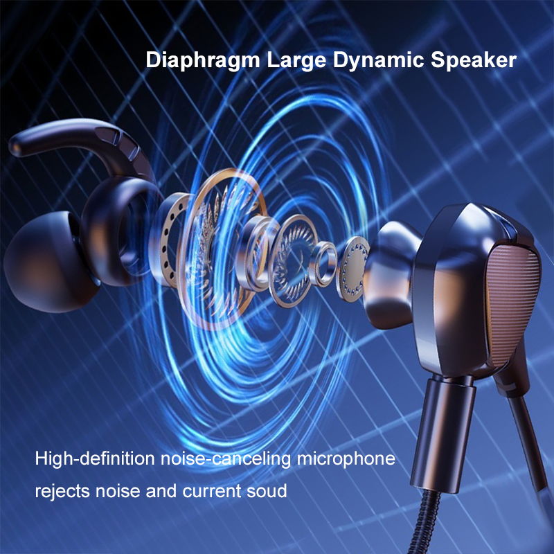 In Ear Gaming Earphones With M - Esports Gaming Bar ulasan dan harga
