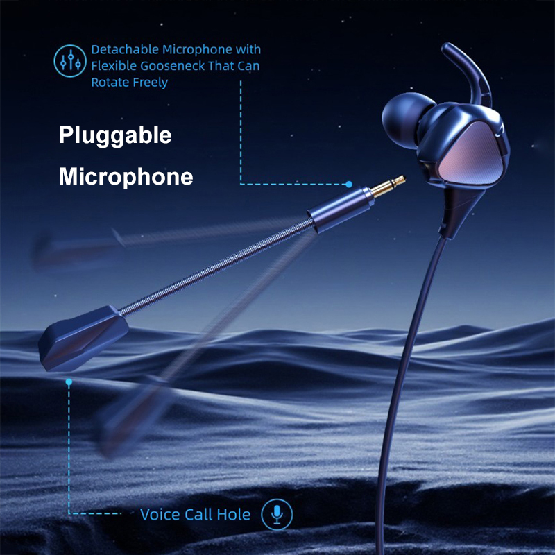 In Ear Gaming Earphones With M - Esports Gaming Bar ulasan dan harga
